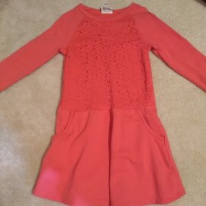 Pink little girls dress.